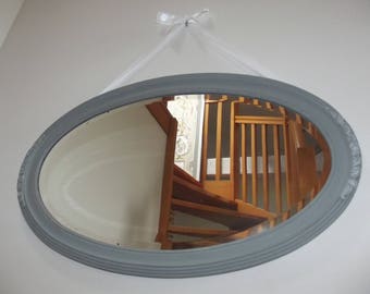 GUSTAVIAN OVAL MIRROR