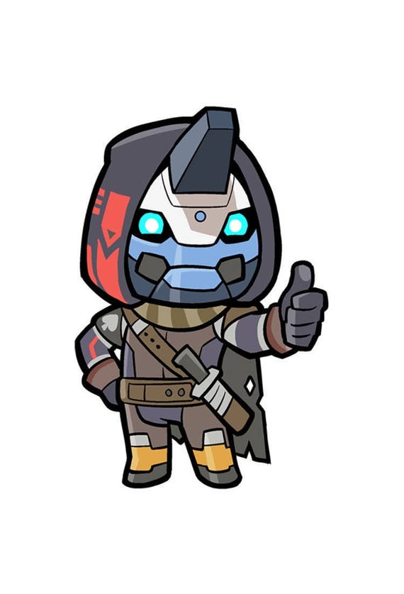 Items Similar To Destiny Chibi Character Tshirts On Etsy