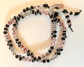 Beaded Wrap Bracelet