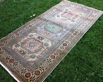 Turkish rug runner | Etsy