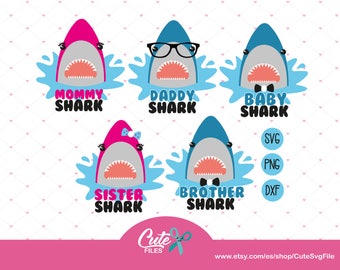 Free Free 171 Mommy Daddy Shark Svg SVG PNG EPS DXF File