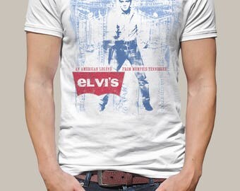 elvis presley mugshot tee