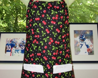 Womens Aprons - Aprons for Women - Cherry Pie