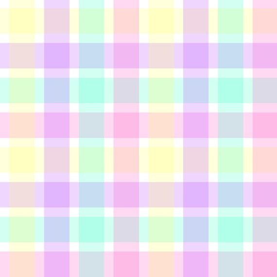 Pastel Plaid Fabric Pastel Homespun Look Plaid By Magic
