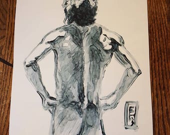 Life Drawing Etsy