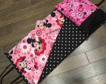 Kindermat Napmat Cover - Minnie Mouse Pink