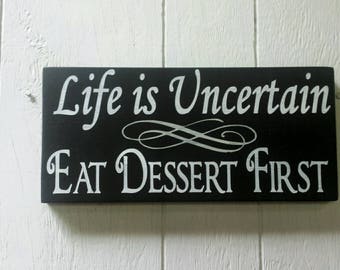 Eat dessert first | Etsy