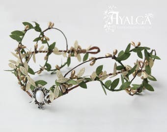 woodland tiara deer crown made to order