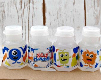 Monster Bubbles, Party Favor Bubbles, Little Monsters Party Favor