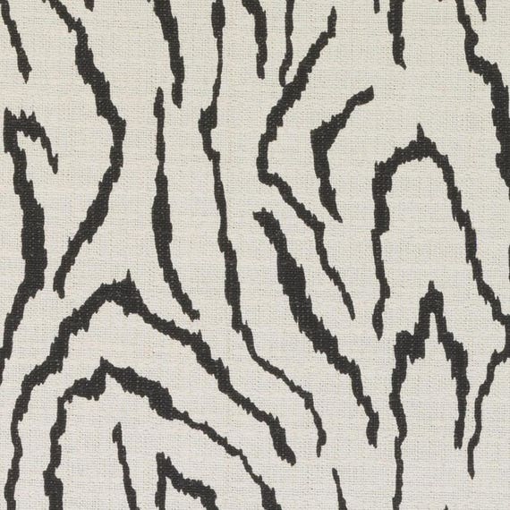 Black White Animal Upholstery Fabric Custom Animal Pillows