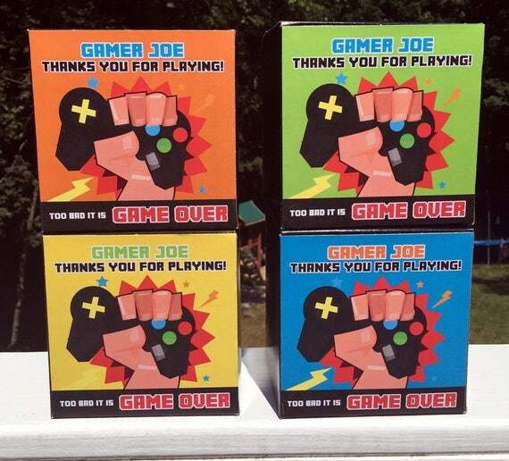 Gamer / Arcade / Video Gift Boxes