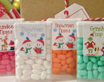 Tic Tac Snowman Noses Printable Party Package Snowmen