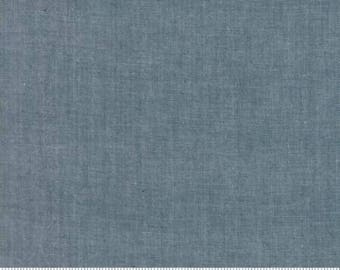 Gray Chambray Fabric from Moda Fabric Modern Chambray Modern Grey Fabric Cotton Material Modern Quilt Fabric Moda Chambray Material