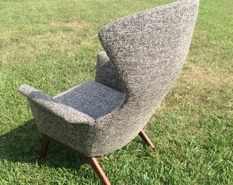 Adrian Pearsall for Craft Associates Wingback Chair Model 2231-C