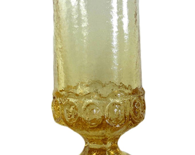 Water Goblet, Madeira Cornsilk Yellow Water Goblet, Tiffin Franciscan Glassware, Gift For Christmas, Gift For Her