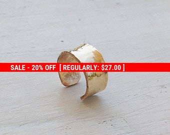 SALE 20% OFF Ear cuff, gold ear cuff, adjustable ear cuff, gold filled ear cuff,non pierced,hammered ear cuff,ear cuff earring -212337