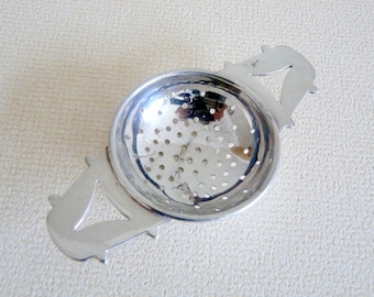 Vintage Tea Strainer for Afternoon Tea - EPNS