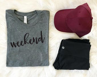 living for the weekend t shirt