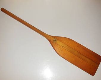 vintage canoe paddles etsy