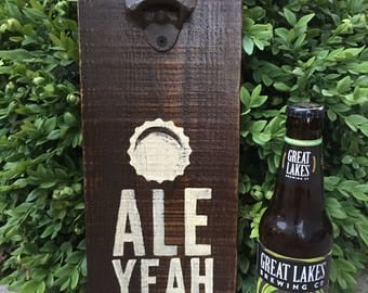 Beer bottle opener