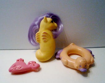Vintage My Little Pony- Baby Sea Pony- Sea Star Year Three 1984-1985