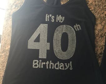 etsy 40th birthday shirt