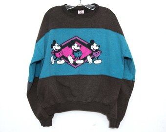 vintage mickey mouse sweatshirt 80s