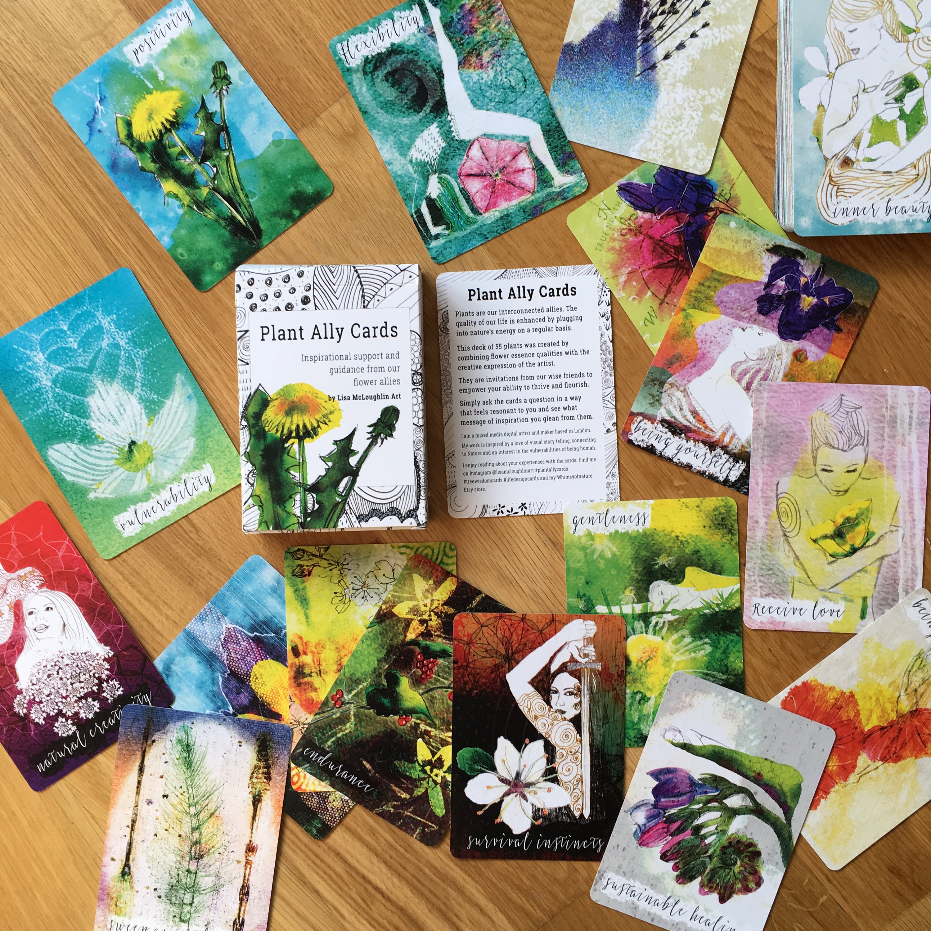 Plant Ally Healing Cards