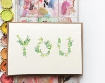 You Fern Card