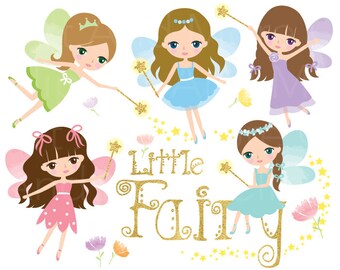 Fairy Clipart Fairy Clip Art Fairy Princess Clipart Cute Angel Clipart Little Fairy Clipart Little Angel Clip Art Fairy Digital Sticker