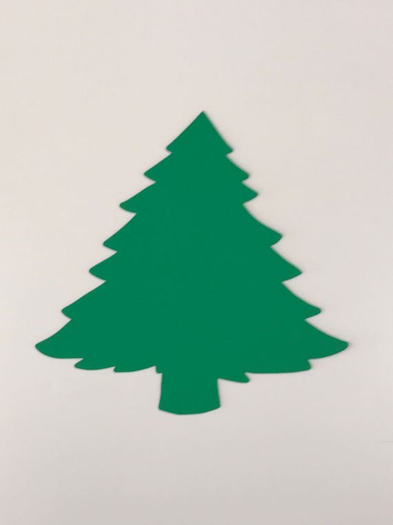 Large Blank Christmas Tree Cutouts Die Cut Christmas Tree