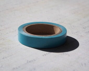 Washi tape thin blue uni - masking tape Japanese washi paper
