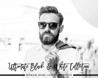 Black and White Lightroom Preset Collection 10 Lightroom Presets