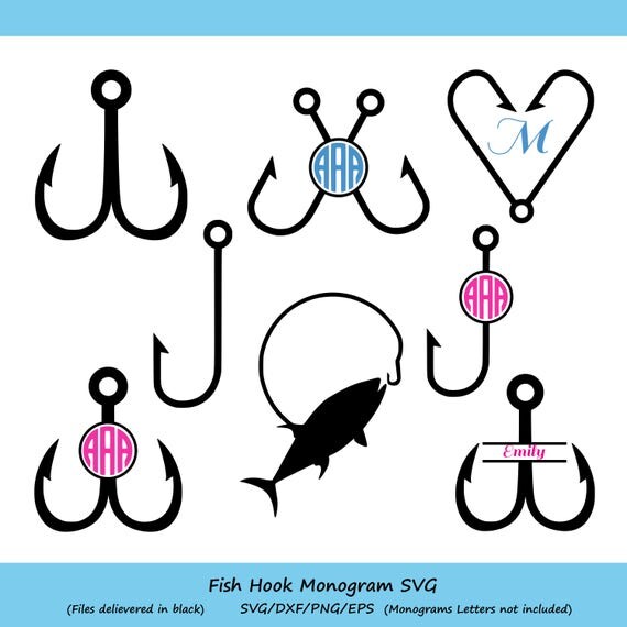 Free Free 150 Fishing Monogram Svg SVG PNG EPS DXF File