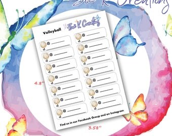 Volleyball Planner Stickers, College Sports, Volleyball Practice, Volleyball Game Stickers, Volleyball Team, Girls Volleyball, Varsity