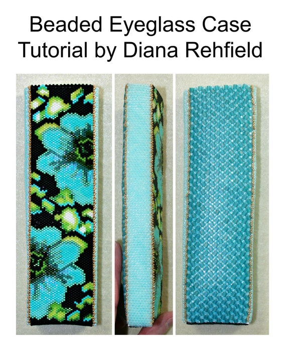 Beaded Eyeglass Case tutorial