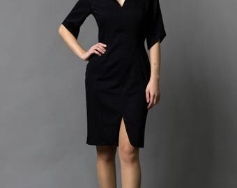 Elegant Black Dress by TAVROVSKA, Japanese Style