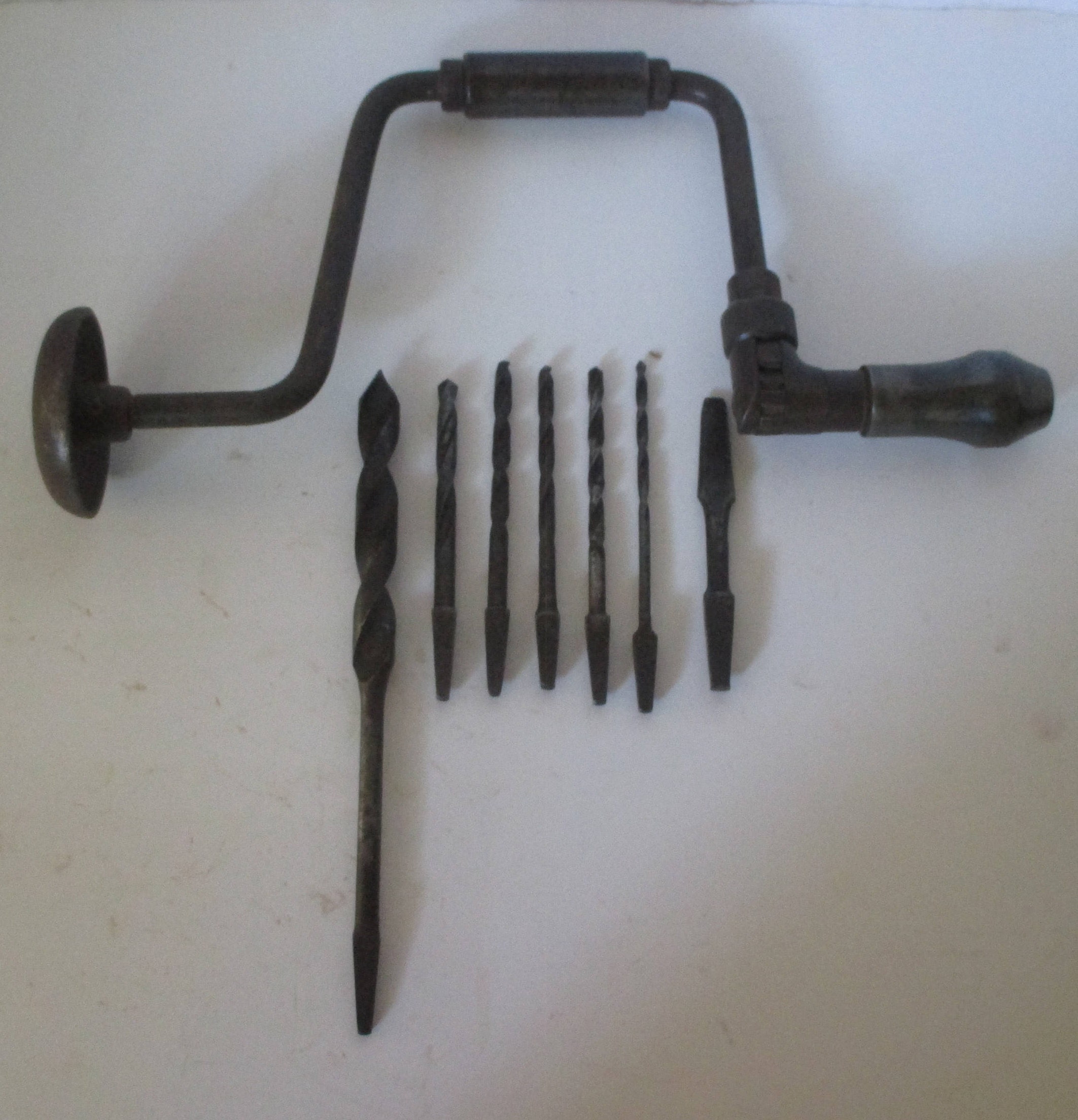 Hand Brace PextoAll Steel Brace with 6 Steel Bits and one