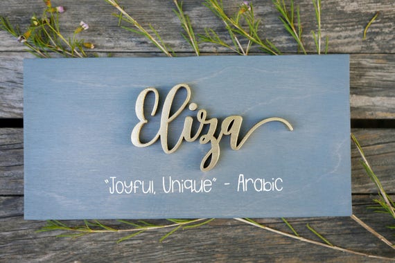 Personalized Name Meaning Wood Sign Laser Cut Modern Personalized Name Meaning Wood Sign Laser Cut Modern