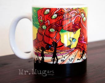 Rick and Morty Mug, Rick and Morty, Rick and Morty Coffee Mug, Rick and Morty Cup, Rick Morty Mug, Funny Mug, Rick and Morty Art, Tea Cup