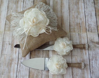 Ring bearer pillow, ring pillow, burlap ring pillow, burlap and lace wedding ring pillow, wedding ring pillow, ring cushion