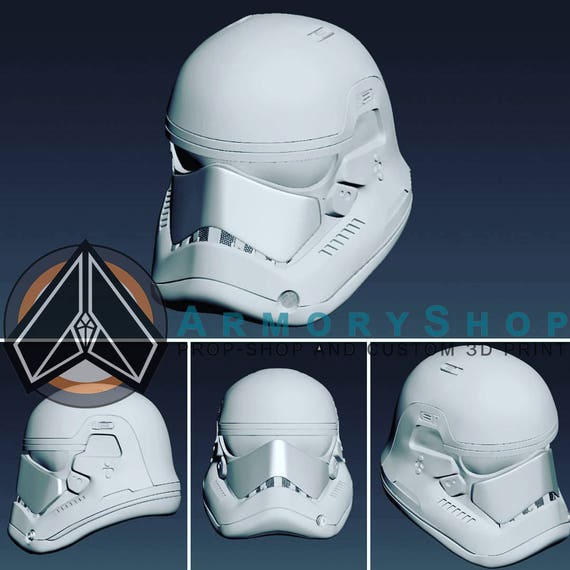 last jedi stormtrooper helmet