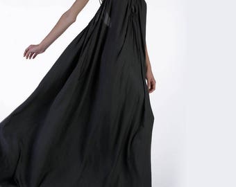 Summer Maxi Dress, Black Maxi Dress, Plus Size Maxi Dress, Sun Dress, Beach Dress, Caftan Dress, Casual Dress, Loose Dress, Long Maxi Dress