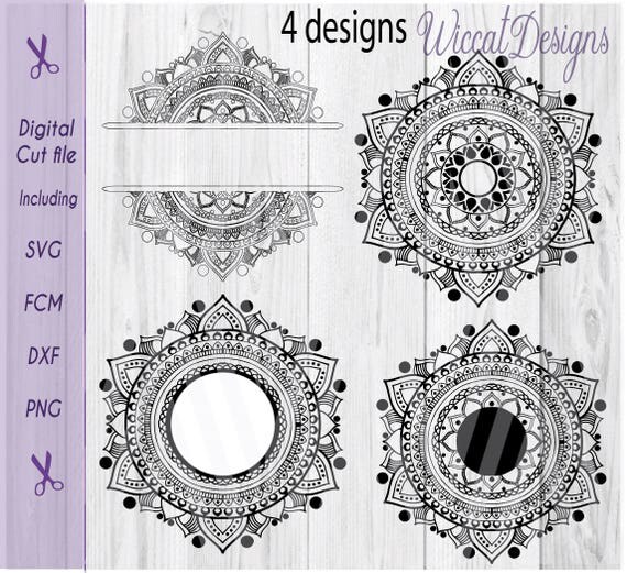 Download Mandala svg, pillow svg, zentangle svg, Monogram svg ...