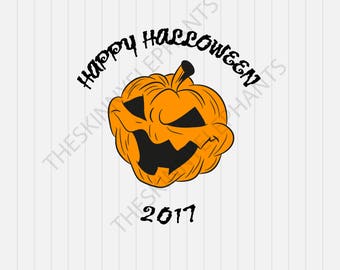 Happy Halloween Svg, jack o lantern Svg, svg, dxf, eps, png, Pdf - Download - Cut File, Clipart - Cricut Explorer - Silhouette Cameo