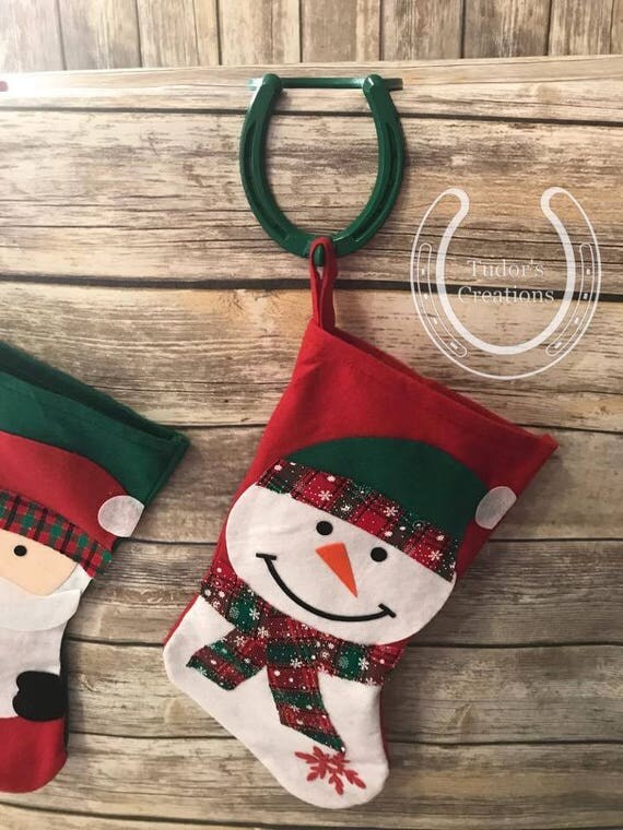 Horseshoe Christmas Stocking Hangers