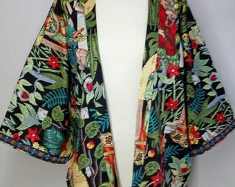 Kimono Frida mexico flowers nature garden