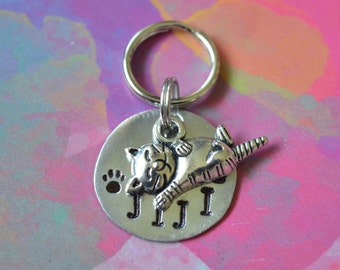 Cat ID Tag, Pet ID Tag, Cat Tag, Cat Accessories, Pet Tags, Personalized Pet Tag, Personalized Cat Tag, Custom Cat Tag, Custom Pet Tag.