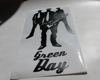 Green Day bumper sticker, Green Day Laptop decal, Green Day decal, Green Day sticker, Green Day Merch, Green Day Revolution Radio