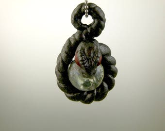 Coiled Snake Pendant